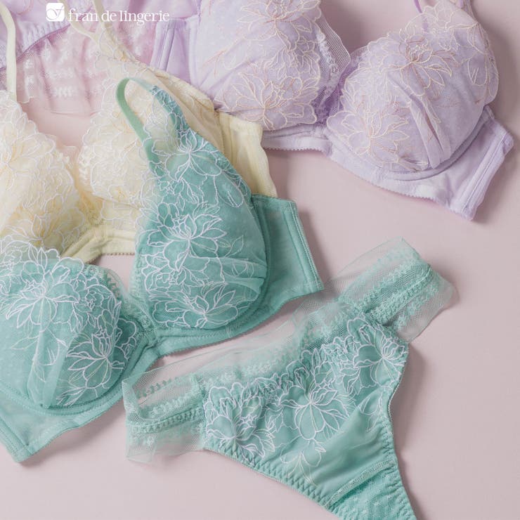 サックス | 軽さが魅力の速乾ランジェリー人気のバックレースTバックショーツ 「ワンダーリフト… | fran de lingerie