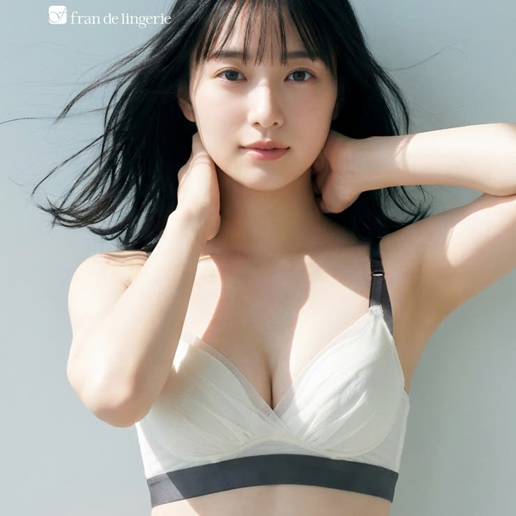 アイボリー | 涼しい！軽い！シンプルブラ涼しい！軽い！シンプルブラ「ワンダーリフト008」 ノ… | fran de lingerie