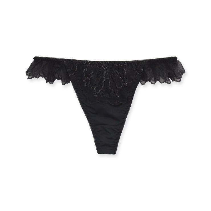 ブラック | Tバック・タンガTバック・タンガ「ワンダーリフト009」 タンガ | fran de lingerie