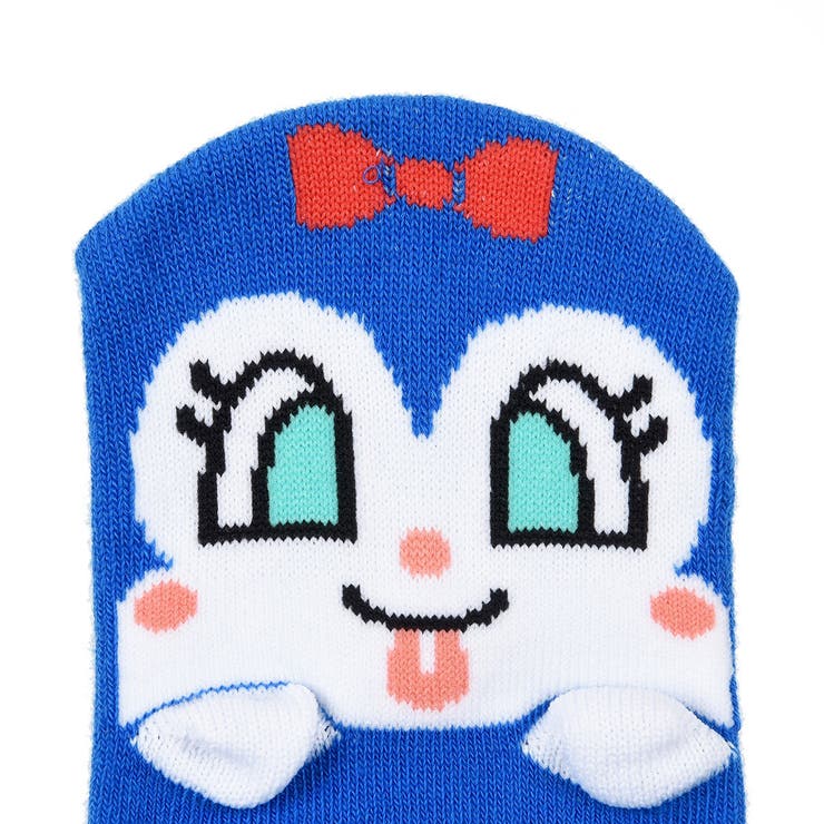 キッズアンパンマンパペットスニーカー丈ソックス