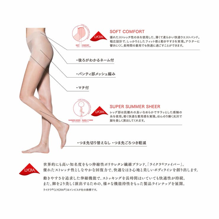 Fukuske さらり 素肌脚へ ストッキング 品番 Fksu 福助オンラインストア フクスケ のレディースファッション通販 Shoplist ショップリスト