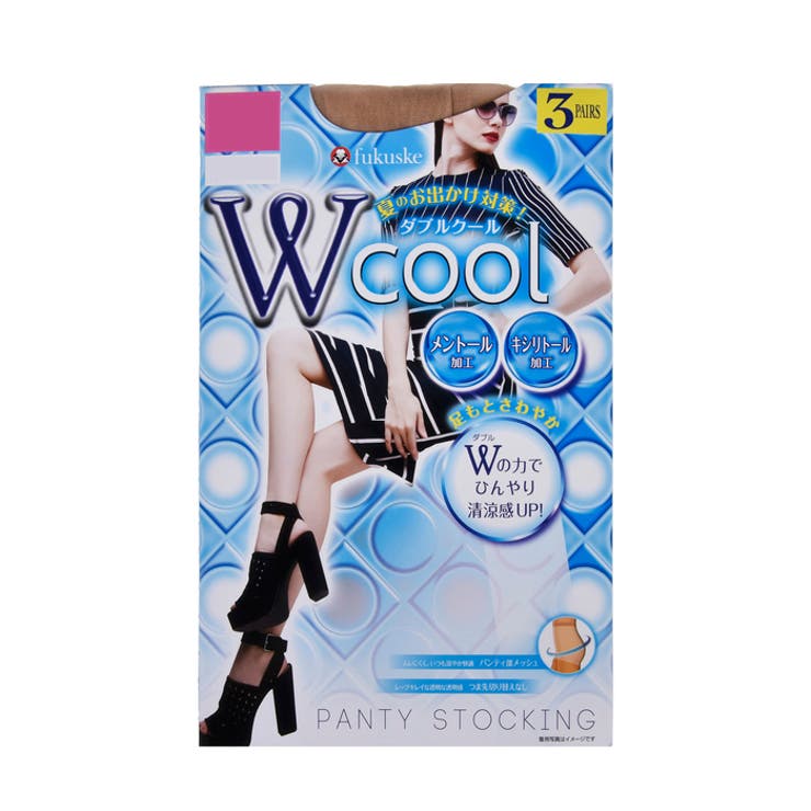 3足組 ダブルCOOL キシリトール加工＆メントール加工 | 福助オンラインストア | 詳細画像9 