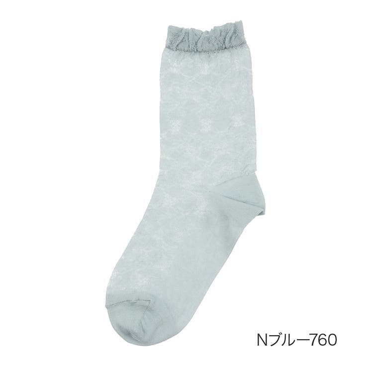 Ｎブルー760 | HANAEMORI(ハナエモリ) 靴下 (3103-442) | 福助オンラインストア