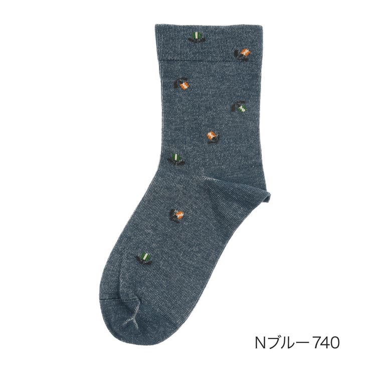 Ｎブルー740 | 満足 はだがわなめらか 靴下 | 福助オンラインストア