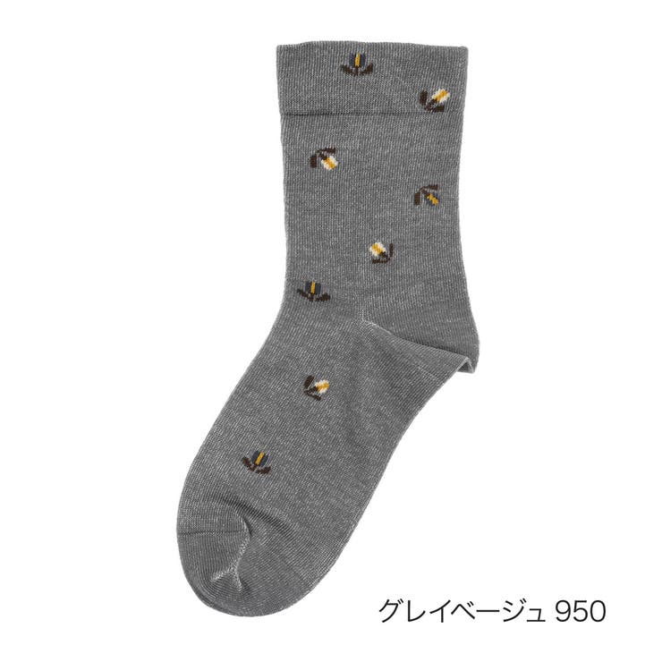 グレイベージュ950 | 満足 はだがわなめらか 靴下 | 福助オンラインストア
