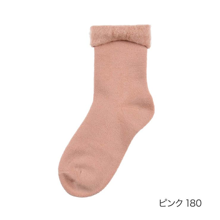 ピンク180 | 満足 防寒温活 靴下 | 福助オンラインストア