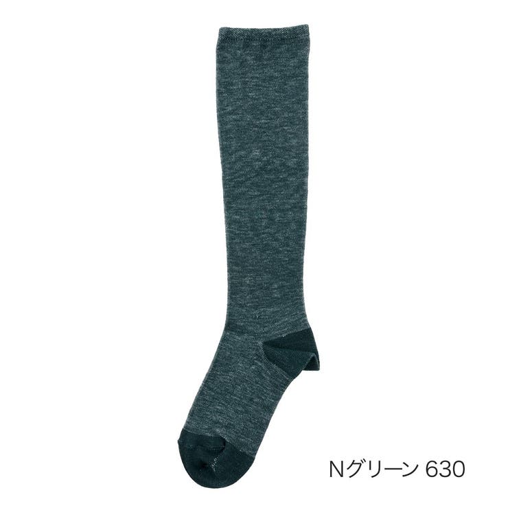 Ｎグリーン630 | fukuske 靴下 ハイソックス丈 | 福助オンラインストア