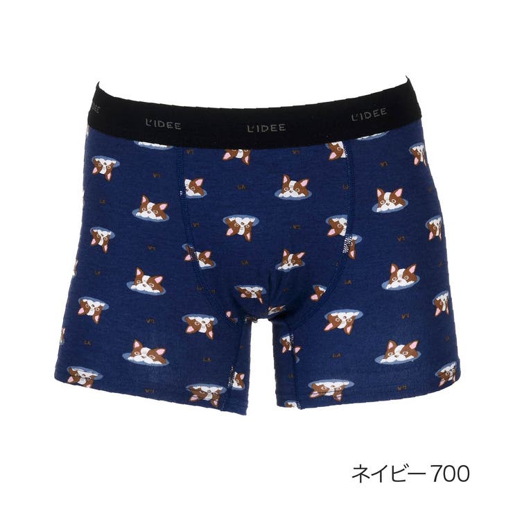 ネイビー700 | LIDEE(リディー) ボクサーブリーフ ショート丈 (453P9060) | 福助オンラインストア