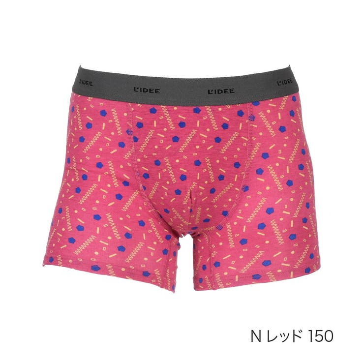 Ｎレッド150 | LIDEE(リディー) ボクサーブリーフ ショート丈 (453P9062) | 福助オンラインストア