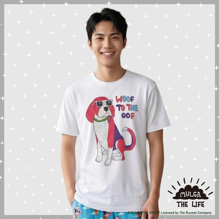 MULGA(モルガ) Tシャツ アニマル柄 半袖 綿素材 (MG9F0101) | 福助オンラインストア | 詳細画像1 