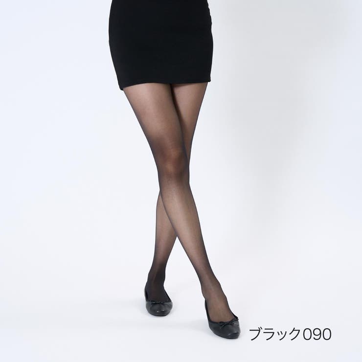 ブラック090 | デイリー満足 パンティストッキング 3足組 | 福助オンラインストア