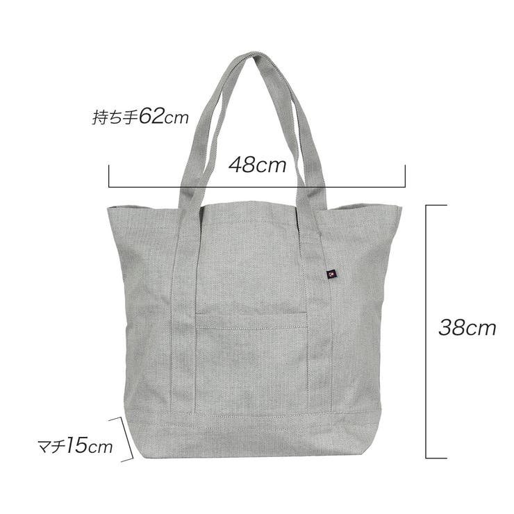 トートバッグユニセックス日本製グレー