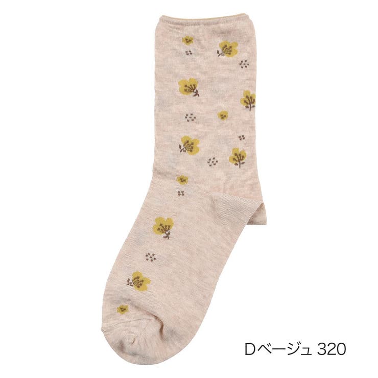 Ｄベージュ320 | 満足 ゆったりらくらく 靴下 | 福助オンラインストア