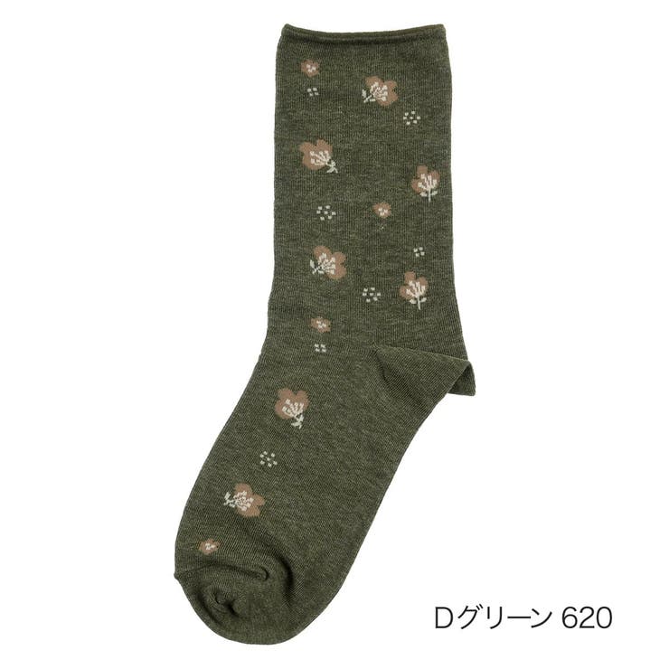 Ｄグリーン620 | 満足 ゆったりらくらく 靴下 | 福助オンラインストア