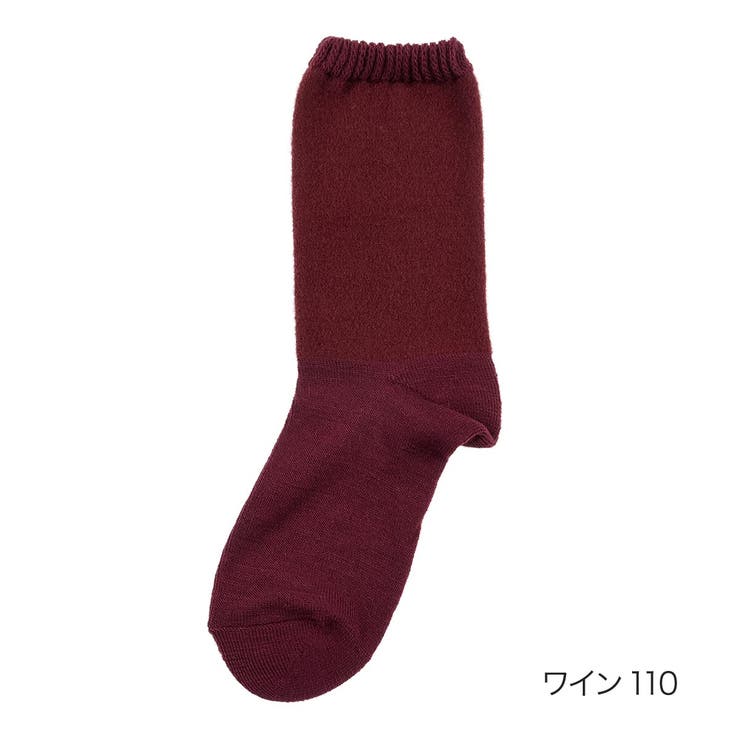 ワイン110 | 満足 防寒温活 靴下 | 福助オンラインストア