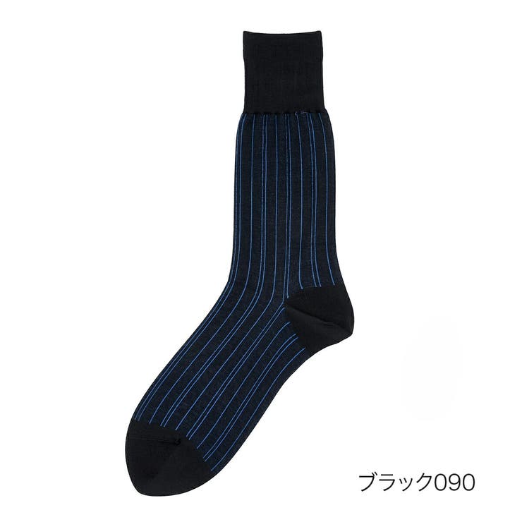 ブラック090 | 福助 【fukuske】 ストライプ柄 | 福助オンラインストア