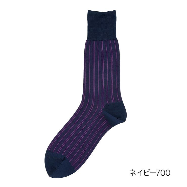 ネイビー700 | 福助 【fukuske】 ストライプ柄 | 福助オンラインストア