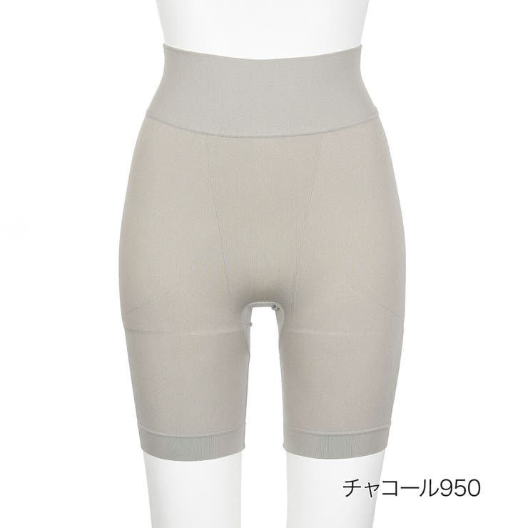 チャコール950 | 福助 3分丈レギンス 無地 | 福助オンラインストア