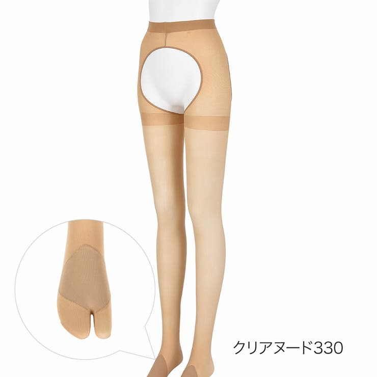 クリアヌード330 | 福助 【福助足袋】 パンティ部レスタイツ | 福助オンラインストア