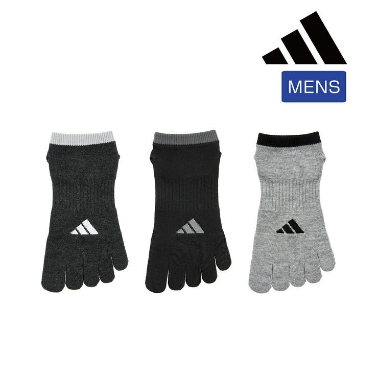 福助 【アディダス】3足組 靴下 | 福助オンラインストア【MEN】 | 詳細画像1 