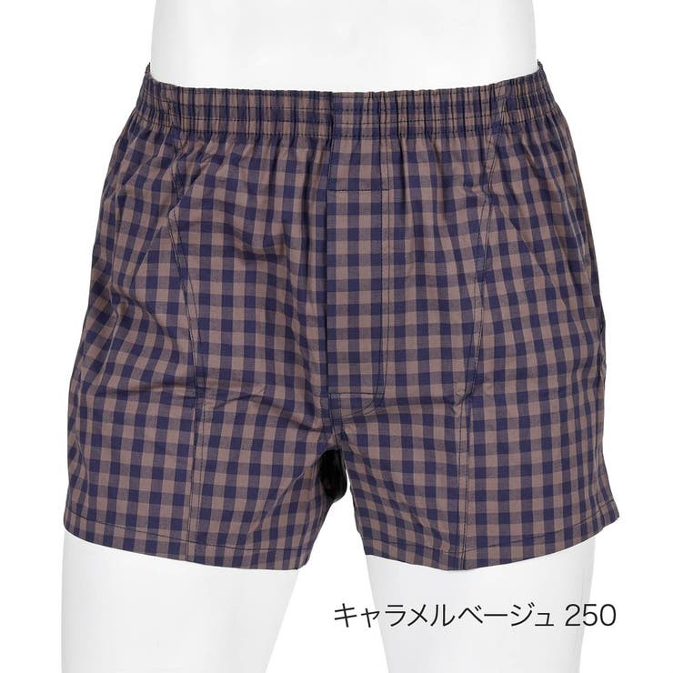 fukuske トランクス ギンガムチェック柄[品番：FKSU0012540]｜福助