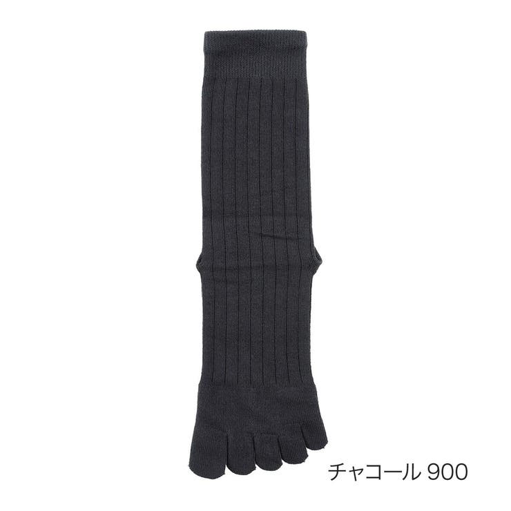 チャコール900 | MURENO(ムレノ) 靴下 疑似リブライン | 福助オンラインストア