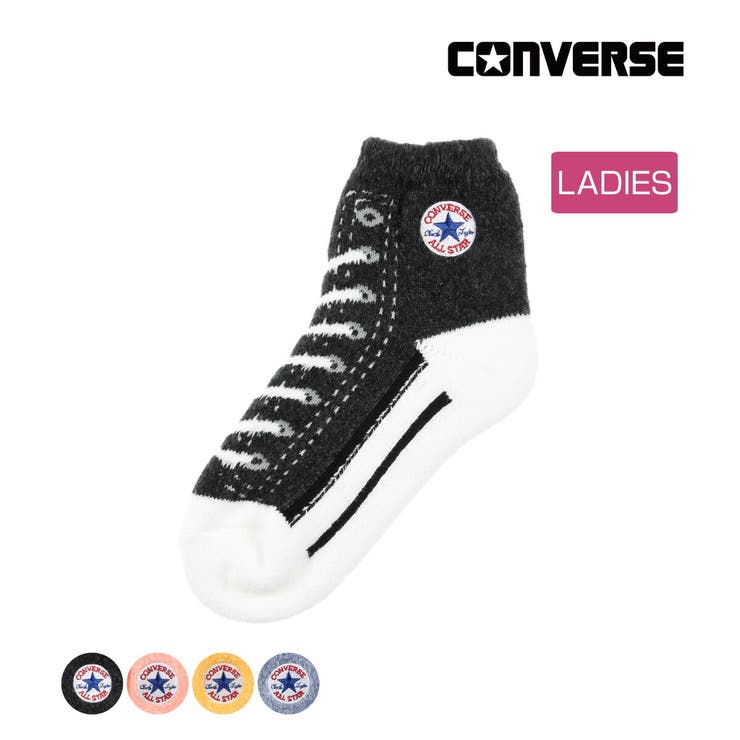 CONVERSE(コンバース) 靴下 柄 | 福助オンラインストア | 詳細画像1 