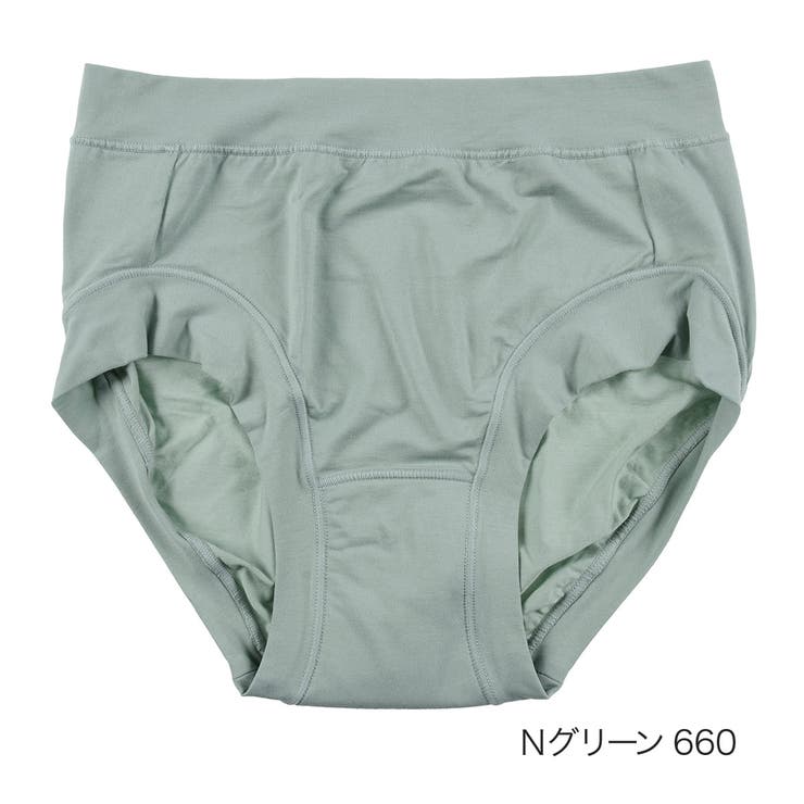Ｎグリーン660 | 満足：美温活 よもぎ蒸し心地 ショーツ | 福助オンラインストア