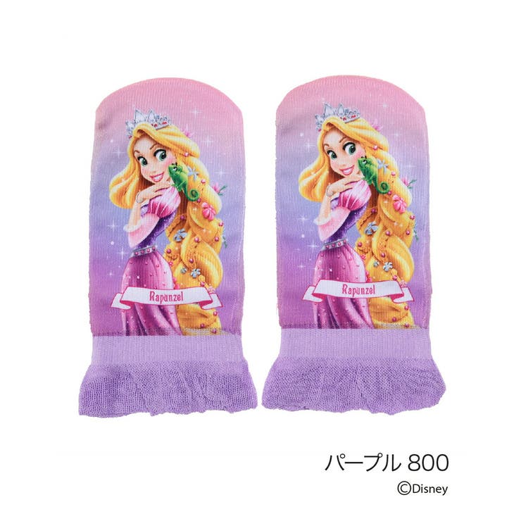 パープル800 | ディズニー 靴下 アリエル | 福助オンラインストア