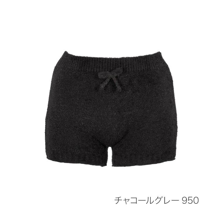 チャコールグレー950 | シャギーパンツ 無地 1分丈 | 福助オンラインストア