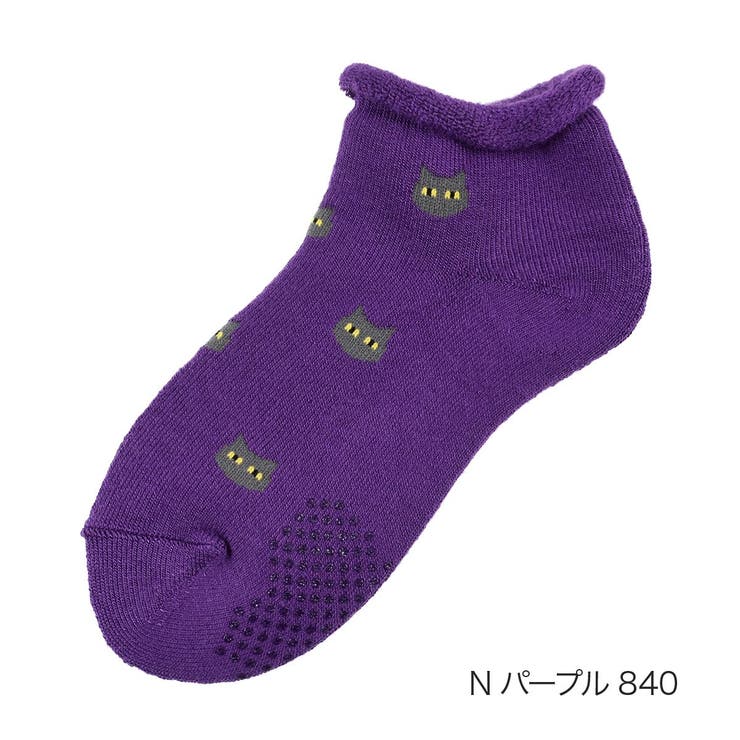 Ｎパープル840 | 福助 【マッキントッシュフィロソフィー】 ルームソックス | 福助オンラインストア