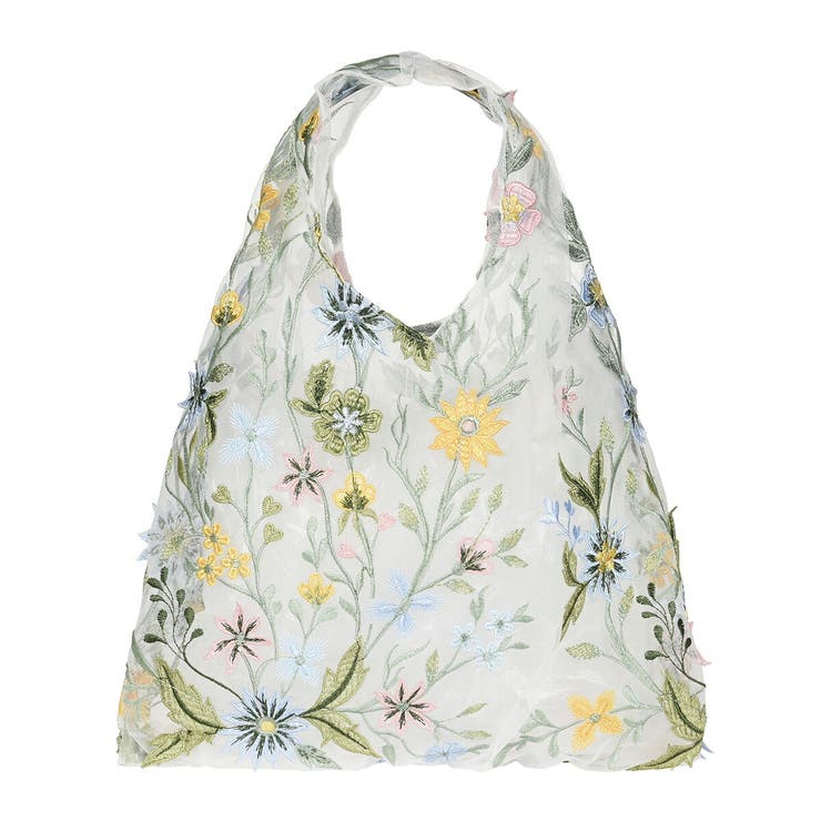 fukuske(ドットフクスケ) バッグ ペールフラワー柄 | 福助オンラインストア | 詳細画像3 