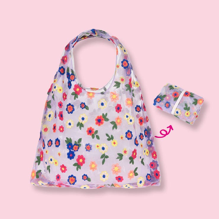 fukuske(ドットフクスケ) バッグ カラフルフラワー柄 | 福助オンラインストア | 詳細画像2 