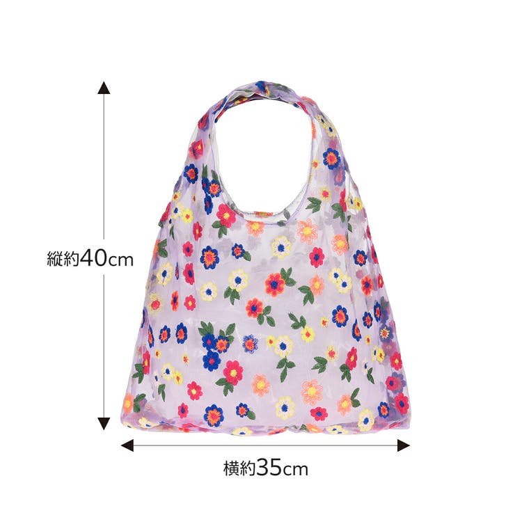 fukuske(ドットフクスケ) バッグ カラフルフラワー柄 | 福助オンラインストア | 詳細画像6 