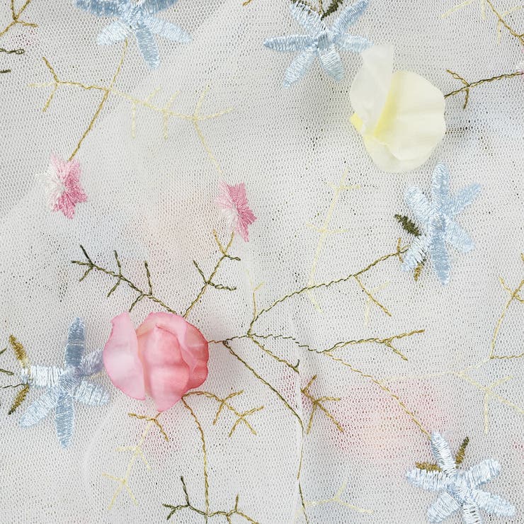 fukuske(ドットフクスケ) バッグ 3Dフラワー柄 | 福助オンラインストア | 詳細画像4 