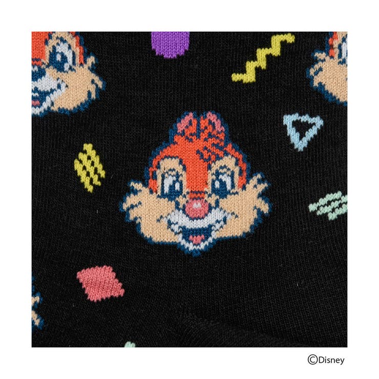 ディズニー 靴下 チップ＆デール クルー丈 (300-16M6) | 福助オンラインストア | 詳細画像4 