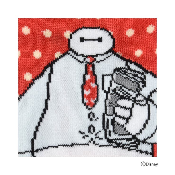 ディズニー 靴下 ベイマックス スニーカー丈 (309-16E0) | 福助オンラインストア | 詳細画像5 