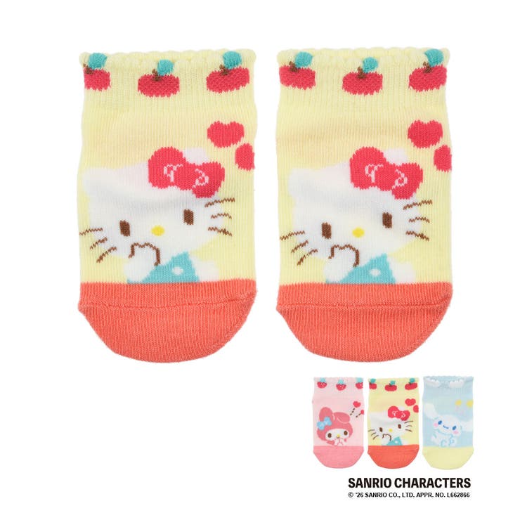 サンリオキャラクターズ 靴下 ハローキティ | 福助オンラインストア | 詳細画像1 