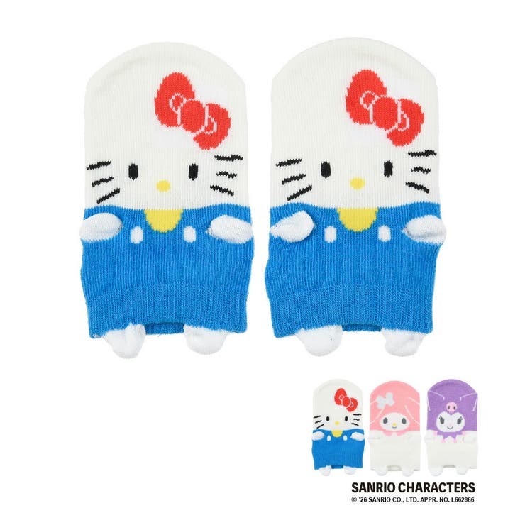 サンリオキャラクターズ 靴下 ハローキティ | 福助オンラインストア | 詳細画像1 