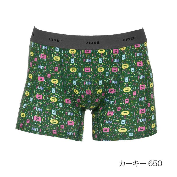 カーキー650 | LIDEE(リディー) ボクサーブリーフ ショート丈 (453P9059) | 福助オンラインストア