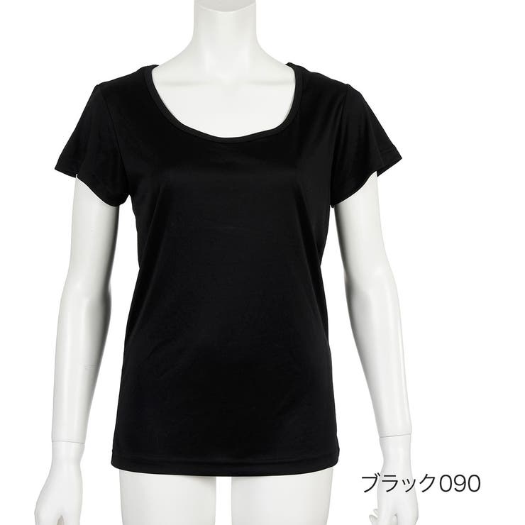 ブラック090 | Flow Relaxing(フローリラクシング) インナーシャツ | 福助オンラインストア
