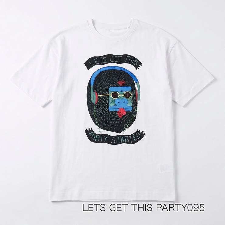 LGTP095 | MULGA(モルガ) Tシャツ アニマル柄 半袖 綿素材 (MG9F0101) | 福助オンラインストア