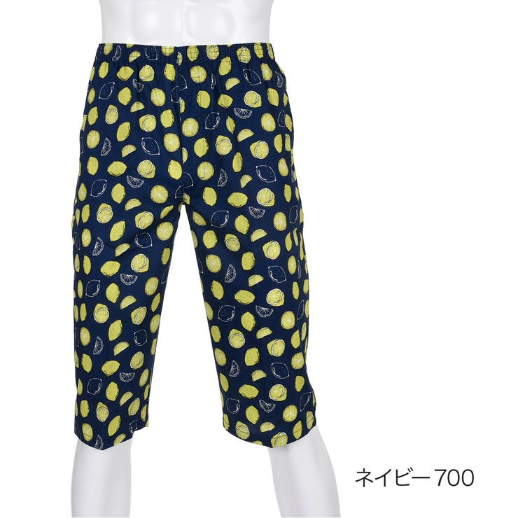 ネイビー700 | 【LIDEE(リディー)】 ステテコ レモン柄 | 福助オンラインストア
