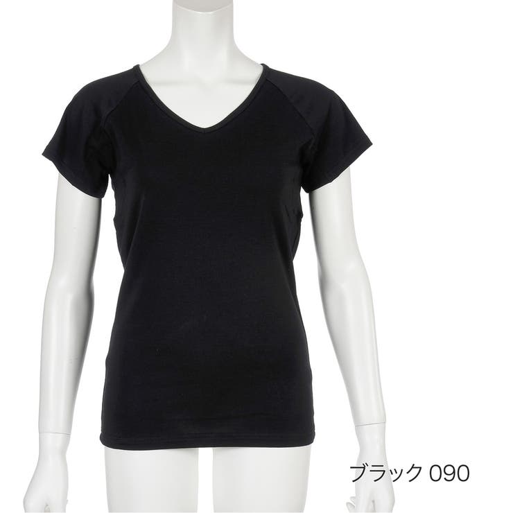 ブラック090 | 【ASETTEMO】 Ｔシャツ 無地 | 福助オンラインストア