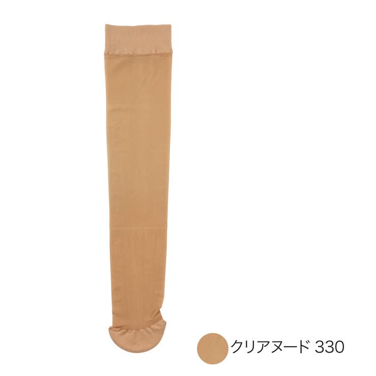 クリアヌード330 | 濃密ヴェール ひざ下ストッキング 無地 | 福助オンラインストア