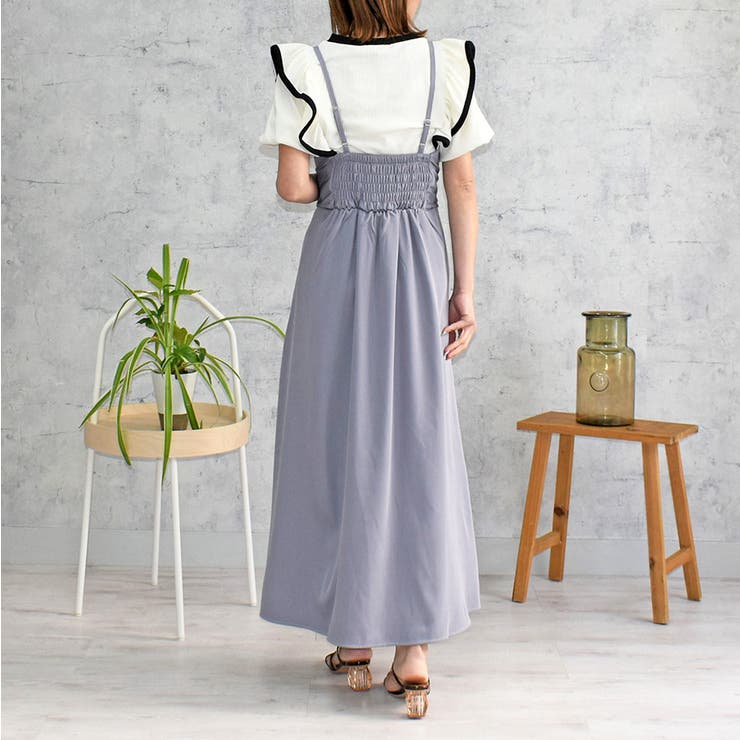ルネ♡バックリボン　ワンピース Rene ルネ ワンピース バックリボン サックス 38 6326190