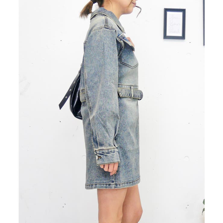 デニムミニワンピース | FUN | 詳細画像2 