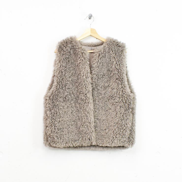 クルクルファーベスト[品番：TRNW0000660]｜FUN（ファン）のレディース