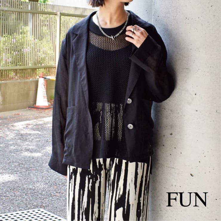 シアーテーラードジャケット[品番：TRNW0001679]｜FUN（ファン 