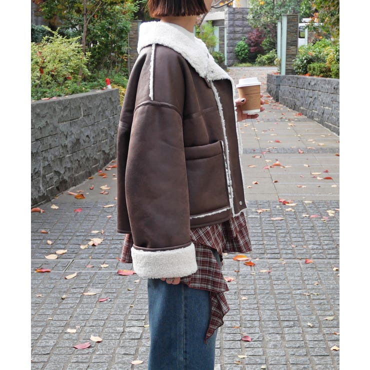 ボンディングムートンジャケット | FUN | 詳細画像2 